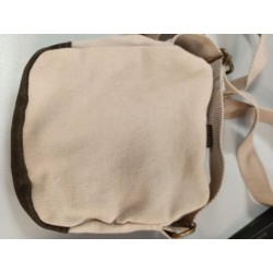 petite sacoche beige vintage