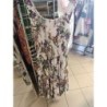 robe d'été blanche fleurie taille M