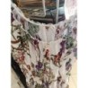 robe d'été blanche fleurie taille M