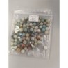perles d'amazonite ronde 51 g diamètre 8mm env 100 pièces