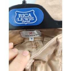 Pantalon beige Jacqueline Riu taille 36