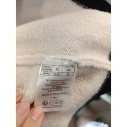 gilet crème et noir chic...