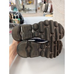 baskets bleu marine et argent à enfiler pointure 37 bernie mev
