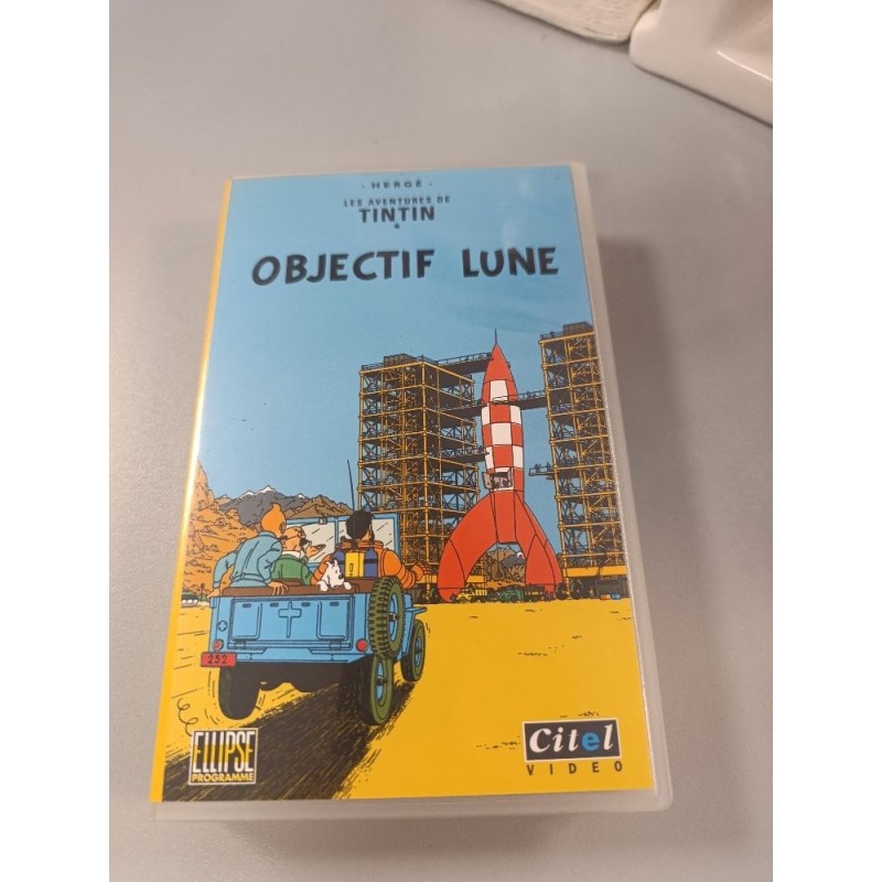 VHS Tintin objectif Lune
