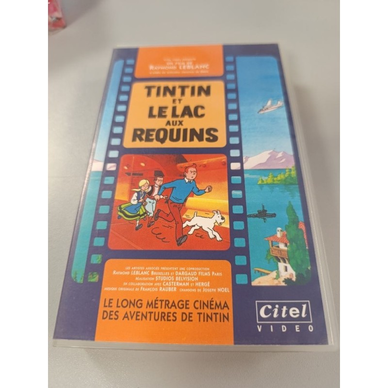 VHS tintin et le lac aux requins
