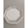 assiette à dessert octogonale octime arcopal