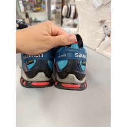 chaussures de randonnée salomon ortholite bleues pointure 38