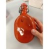 gourde aluminium orange vintage randonnée 1L 