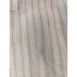 chemisier léger bleu clair fines rayures Levis taille M