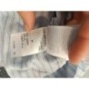 chemisier léger bleu clair fines rayures Levis taille M