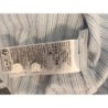 chemisier léger bleu clair fines rayures Levis taille M