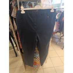 pantalon bleu marine à...