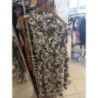 robe asymétrique été  motifs tissu floral
