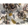 robe asymétrique été  motifs tissu floral