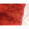 1/2 tablier vintage rouge orangé
