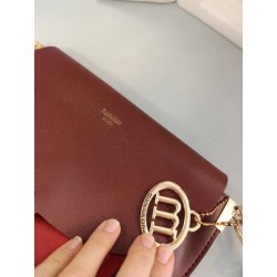 petit sac à main besace bordeaux manoukian