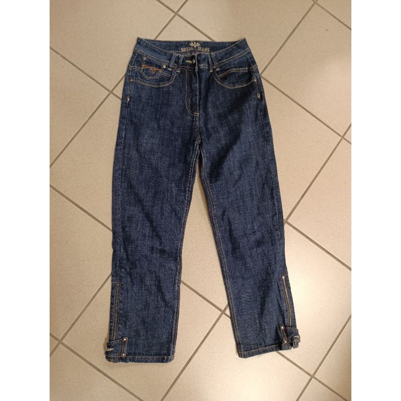 pantacourt jeans bréal jeans taille 36 