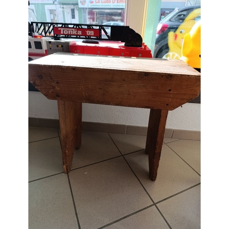 banc rustique vintage