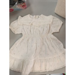 robe blanche broderie...