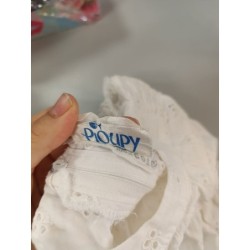 robe blanche broderie anglaise 3/6 mois