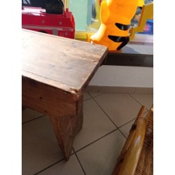 banc rustique vintage