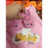 ensemble salopette sweat chausson polaire 6/ 9 mois
