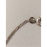 bracelet chainette plaqué argent fermoir fantaisie
