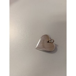 pendentif guess coeur argenté