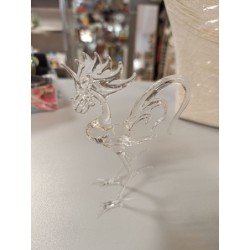 coq en verre de murano 