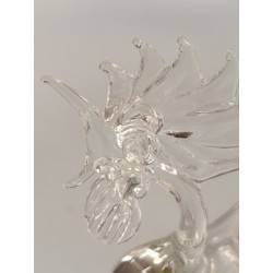 coq en verre de murano 