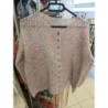 gilet couleurs pastels grande taille 