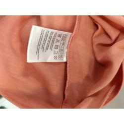 tshirt rose Damart bordure ajourée taille 46/48