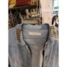 veste en jeans taille M col clouté