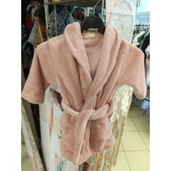 peignoir enfant rose...