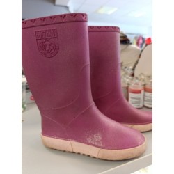 Bottes de pluie violet...