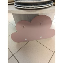 tableau ardoise pense bête à craie nuage rose
