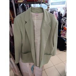 veste blazer vert pastel...