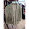 veste blazer vert pastel Linvosges taille 46
