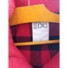 manteau rouge taille L