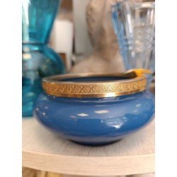 cendrier vintage en opaline...