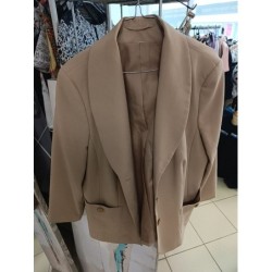 veste de blazer beige...