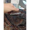 robe manches longues motifs cachemire DDP M