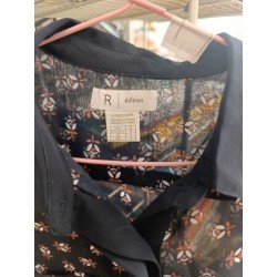 chemisier la redoute bleu marine taille 34