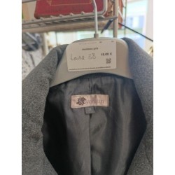 manteau gris taille 38