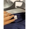 tshirt manches 3/4 bleu marine manches dentelle Heine taille 44-46