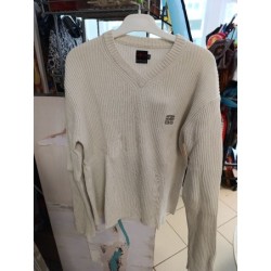 pull blanc homme col v Big...