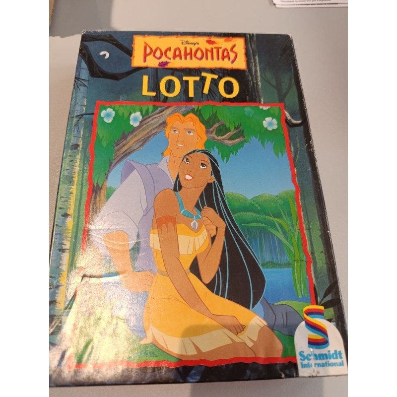 loto disney vintage Pocahontas