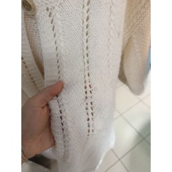 gilet blanc manches courtes grande taille