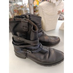 bottines noires tamaris...