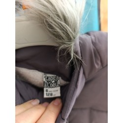 manteau doudoune hiver fille plume d'oie 8 ans